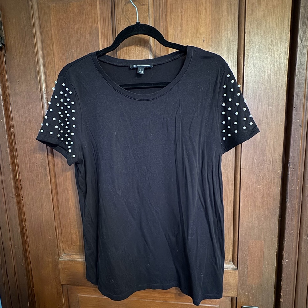 Black INC International Concepts T-shirt - size L